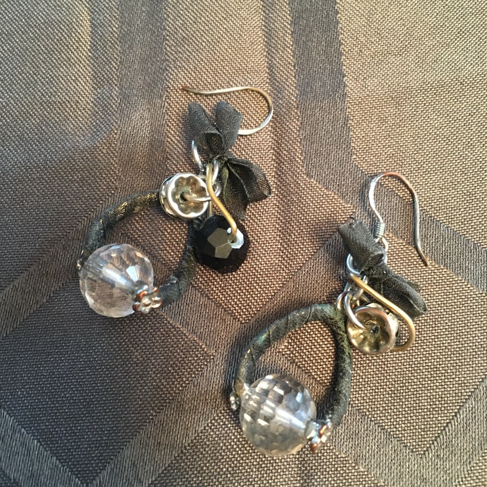 Brazilian costume jewerly - drop earrings